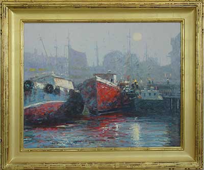 Foggy Day, Harbor Cove